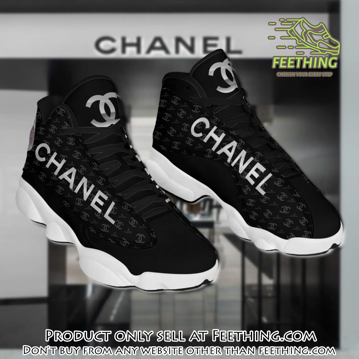 Chanel air jordan 13 sneaker d2302 jd14034 ft3054143 213